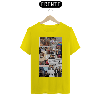 Nome do produto Camiseta Classica Vermelho Branco e Sangue azul 