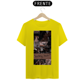 Nome do produto Camiseta Classica Vermelho Branco e Sangue azul  - History2