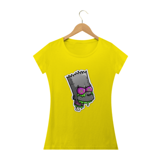 Nome do produto Camiseta Feminina Os Simpsons - Bart