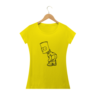Nome do produto Camiseta Feminina Os Simpsons - Bart2