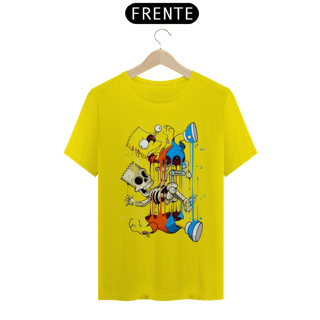Nome do produto Camiseta Classica Os Simpsons - Bart Esqueleto