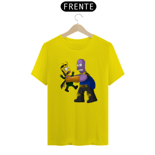 Nome do produto Camiseta Classica Os Simpsons - Thanos e Loki