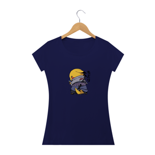 Nome do produto Camiseta Feminina Naruto - Sasuke / Pikachu