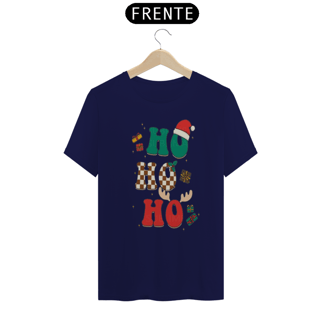 Nome do produto Camiseta Classica Natal - Ho Ho Ho