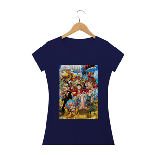 Nome do produto Camiseta Feminina One Piece - Personagens