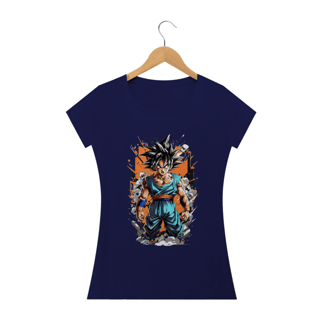 Nome do produto Camiseta Feminina Dragon Ball - Goku3