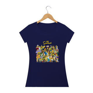 Nome do produto Camiseta Feminina Os Simpsons - Personagens