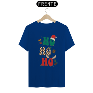 Nome do produto Camiseta Classica Natal - Ho Ho Ho