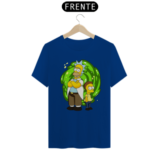Nome do produto Camiseta Classica Os Simpsons - Homer and Bart