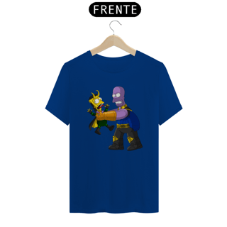 Nome do produto Camiseta Classica Os Simpsons - Thanos e Loki