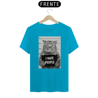 Nome do produto Camiseta Classica Cats - I Hate People