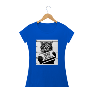 Nome do produto Camiseta Feminina Cats - Dona Chica