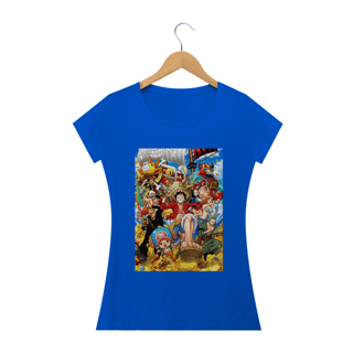 Nome do produto Camiseta Feminina One Piece - Personagens