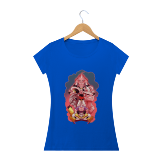 Nome do produto Camiseta Feminina Dragon Ball - Majin Boo fases