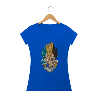 Nome do produto Camiseta Feminina Dragon Ball - Vegeta