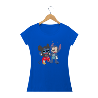 Nome do produto Camiseta Feminina Stitch - Mickey