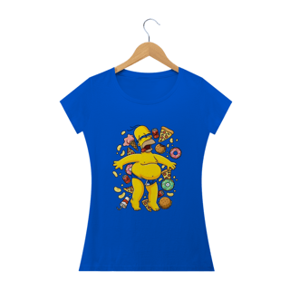 Nome do produto Camiseta Feminina Os Simpsons - Homer