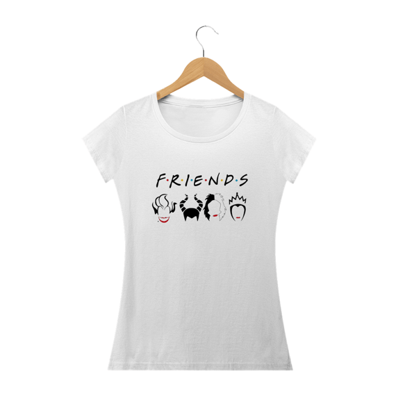 Camiseta Feminina Friends - Amigas do mal 