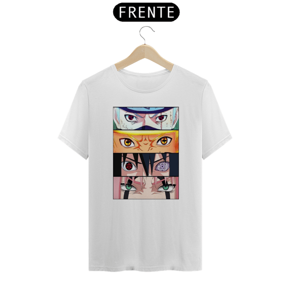 Camiseta Classica Naruto - Time 7