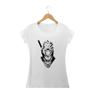 Camiseta Feminina Naruto - Sennin Kurama