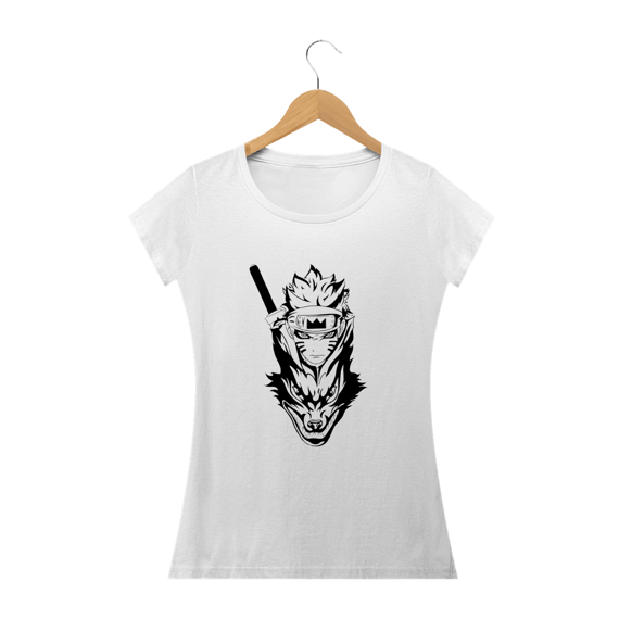 Camiseta Feminina Naruto - Sennin Kurama