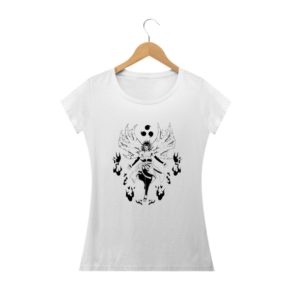 Camiseta Feminina Naruto - Sasuke