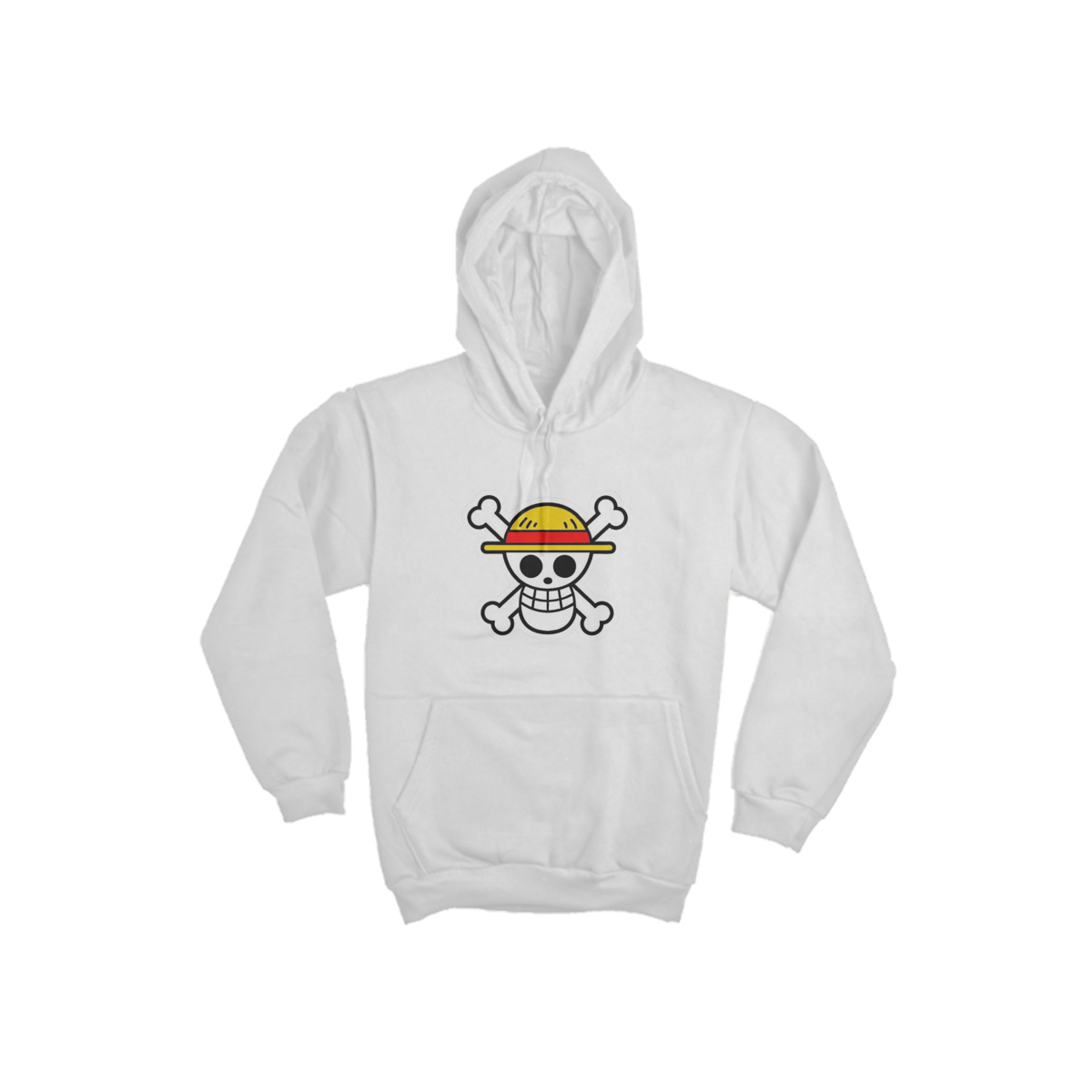 Nome do produto: Moletom Canguru One Piece - Caveira