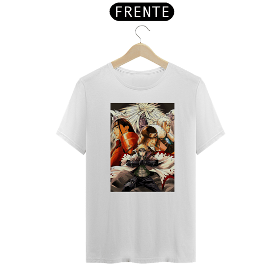 Camiseta Classica Naruto - Hokages
