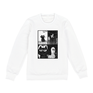 Nome do produto Moletom Cats - Ghost Cat