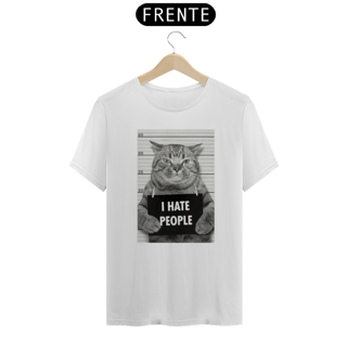 Camiseta Classica Cats - I Hate People
