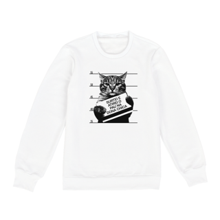 Nome do produto Moletom Cats - Dona Chica
