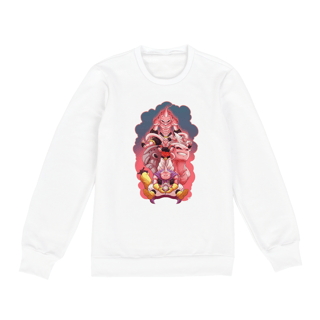 Nome do produto Moletom Dragon Ball - Majin Boo fases