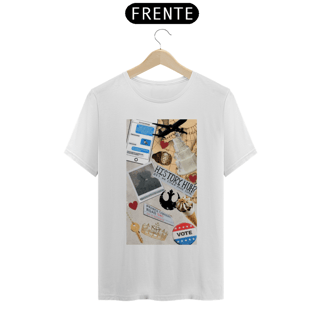 Camiseta Classica Vermelho Branco e Sangue azul  - History