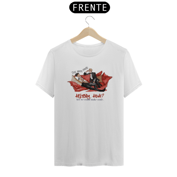 Camiseta Classica Vermelho Branco e Sangue azul - The White House