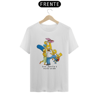 Nome do produto Camiseta Classica Os Simpsons - Familia Unida