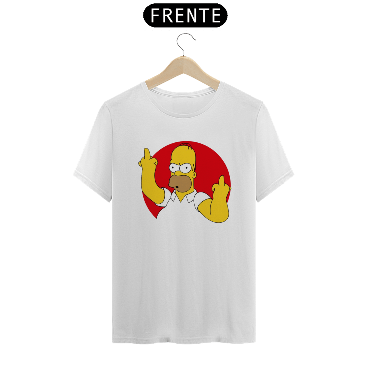 Nome do produto: Camiseta Classica Os Simpsons - Homer F#
