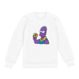 Nome do produto Moletom Os Simpsons - Thanos Simpson