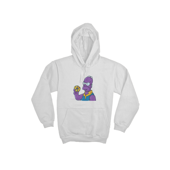 Moletom Canguru Os Simpsons - Thanos Simpson