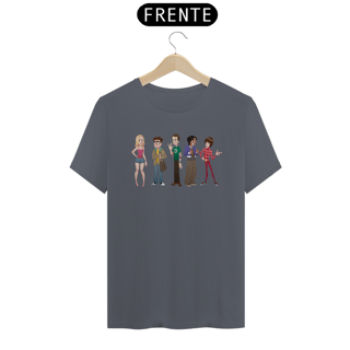 Nome do produto Camiseta Classica - The Big Bang Theory (Elenco)