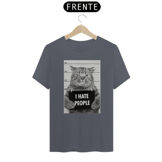 Nome do produto Camiseta Classica Cats - I Hate People