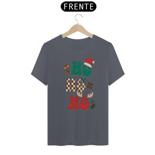 Nome do produto Camiseta Classica Natal - Ho Ho Ho