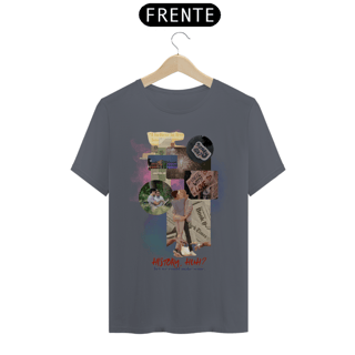 Nome do produto Camiseta Classica Vermelho Branco e Sangue azul - HUH?