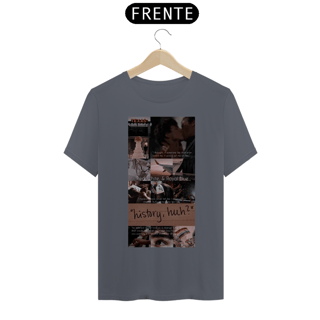 Nome do produto Camiseta Classica Vermelho Branco e Sangue azul  - History2