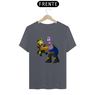 Nome do produto Camiseta Classica Os Simpsons - Thanos e Loki