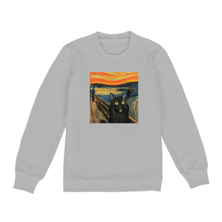 Nome do produto Moletom Cats - Assustado