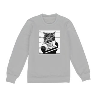 Nome do produto Moletom Cats - Dona Chica