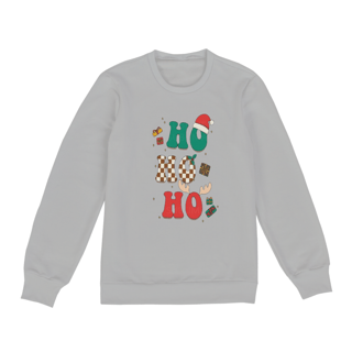 Nome do produto Moletom Natal - Ho Ho Ho