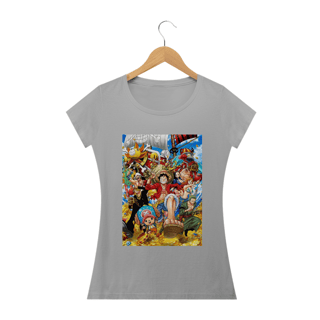 Nome do produto Camiseta Feminina One Piece - Personagens