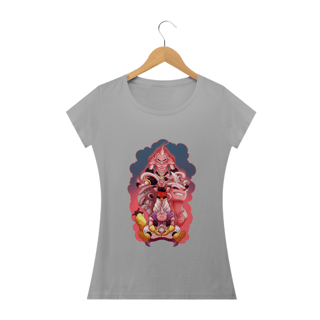 Nome do produto Camiseta Feminina Dragon Ball - Majin Boo fases