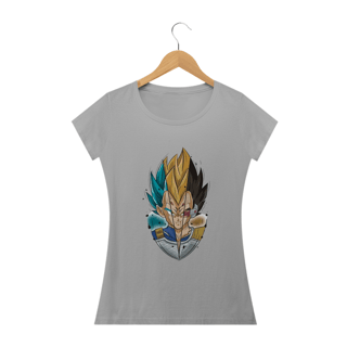 Nome do produto Camiseta Feminina Dragon Ball - Vegeta